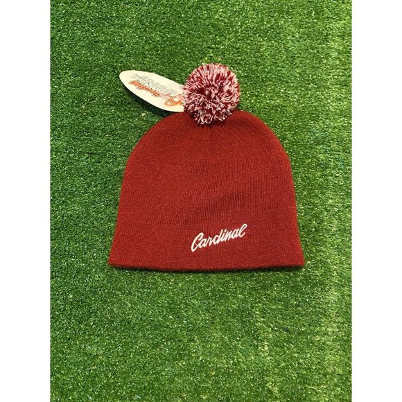 Stanford Cardinal winter hat pom beanie new NWT red Captivating Headwear - Picture 3 of 4